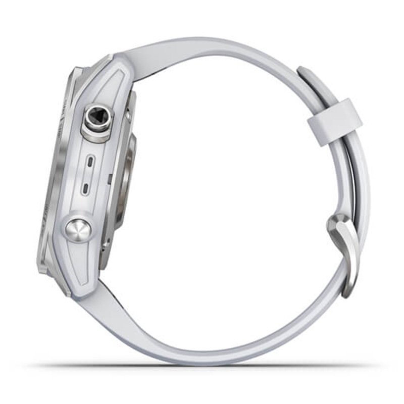 Garmin fenix 7 Standard Edition Silver with Whitestone Band 42 MM Watch Best Price in Abu Dhabi