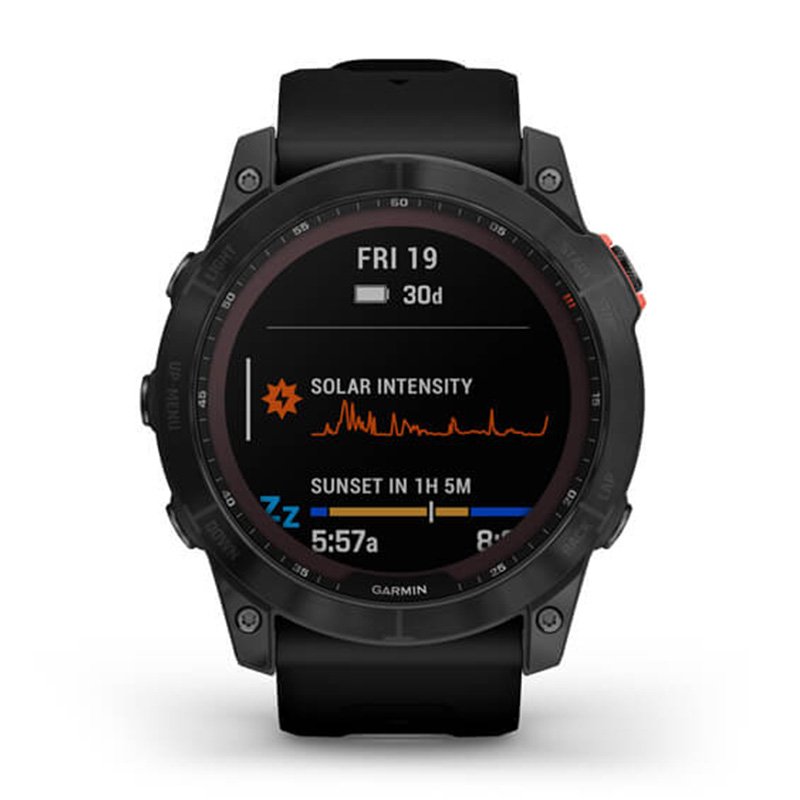 Garmin fenix 7X Solar Slate Gray with Black Band 51 MM Watch Best Price in Dubai