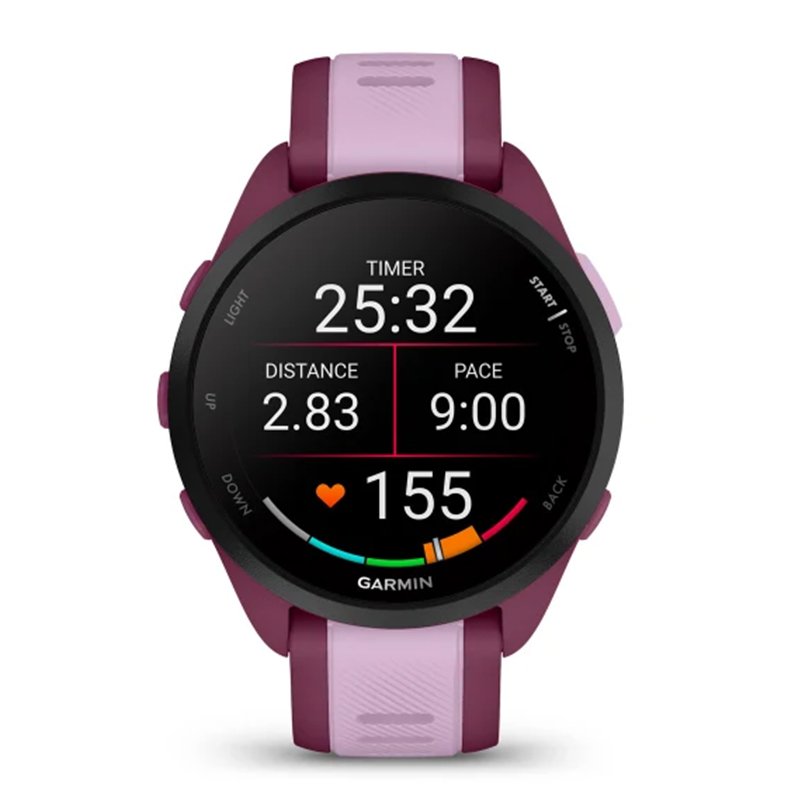 Garmin Forerunner 165 Music Watch Berry/Lilac Best Price in Dubai
