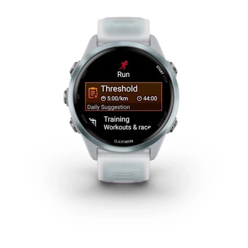 Garmin Forerunner 570 - 42mm Cloud Blue Aluminum with Translucent Whitestone/Cloud Blue Band  Best Price in UAE , Dubai, Abu Dhabi, Sharjah