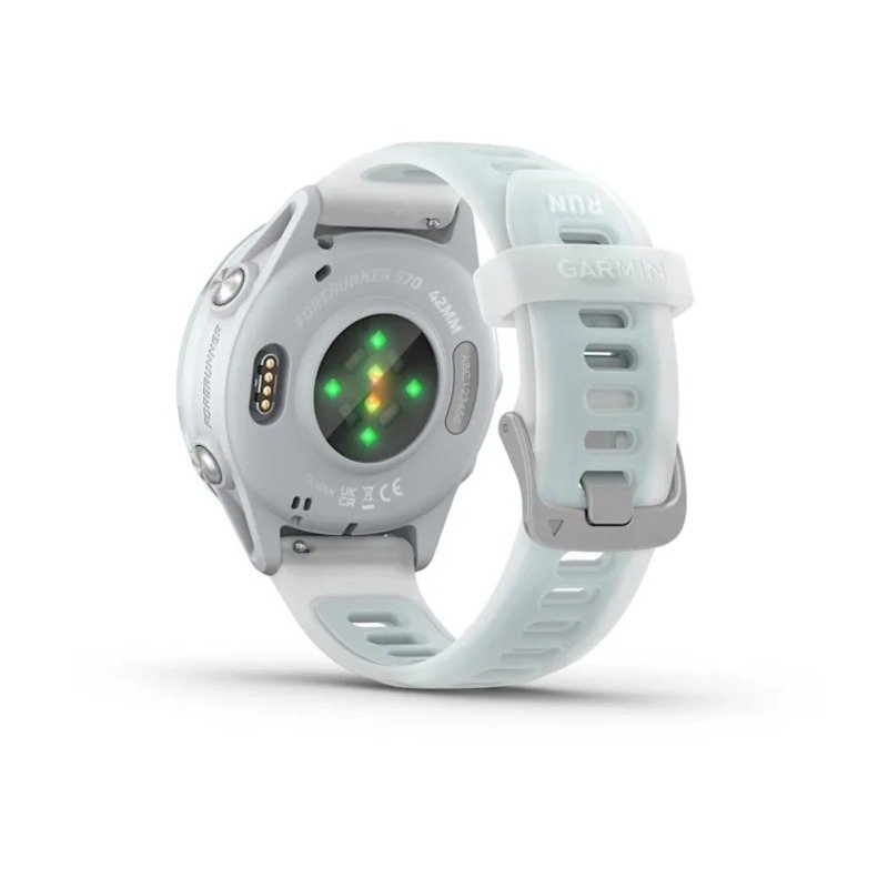Garmin Forerunner 570 - 42mm Cloud Blue Aluminum with Translucent Whitestone/Cloud Blue Band  Best Price in UAE , Dubai, Abu Dhabi, Sharjah