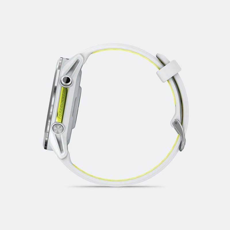 Garmin Forerunner 970 Titanium with Whitestone Case and Whitestone/Translucent Amp Yellow Band Best Price in Abu Dhabi