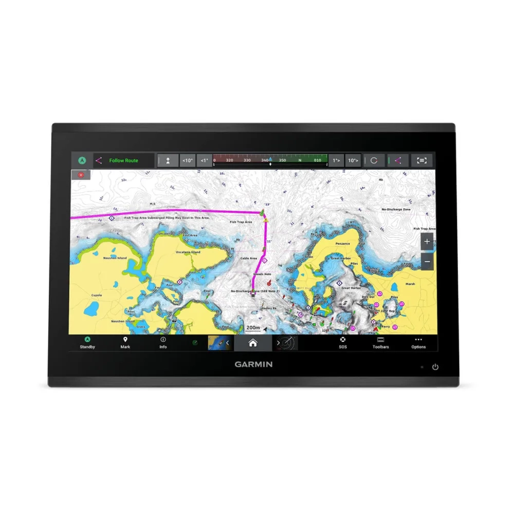Garmin GPSMAP 9019 19 Inch Premium Chartplotter With Worldwide Basemap