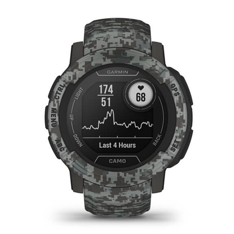 Garmin Instinct 2 Camo Edition Graphite Camo 45 MM Watch Best Price in Dubai