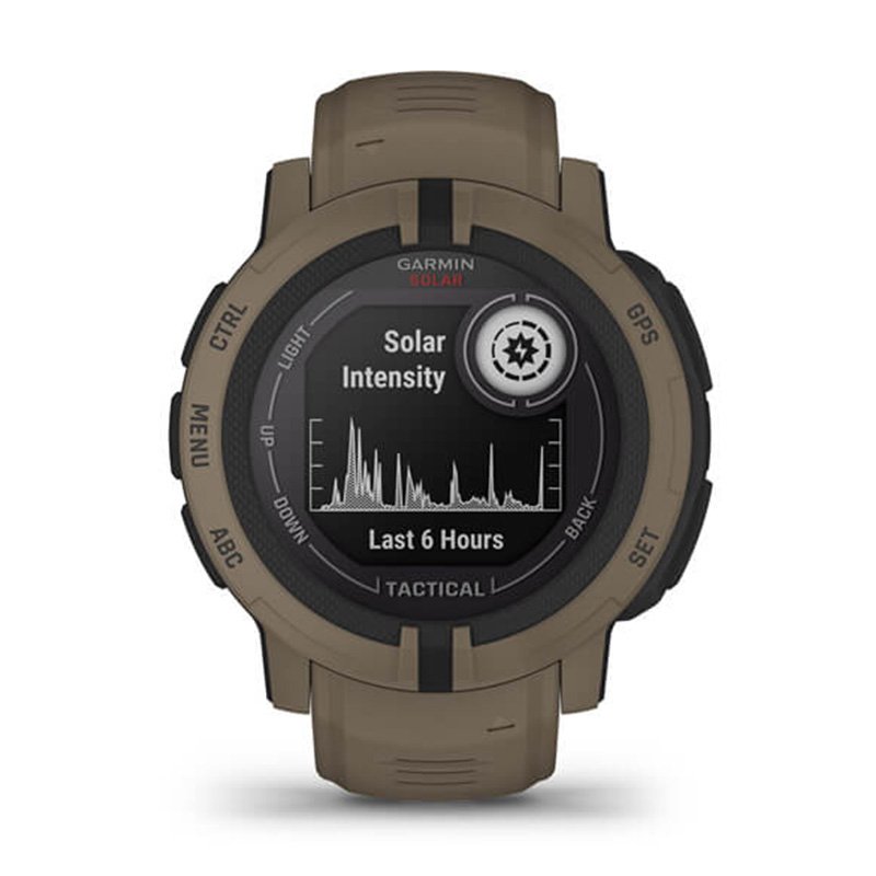 Garmin Instinct 2 Solar Tactical Edition Coyote Tan 45 MM Watch Best Price in Dubai