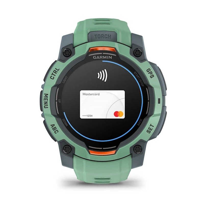 Garmin Instinct 3 – 45 mm AMOLED Neo Tropic with Neo Tropic Band Watch