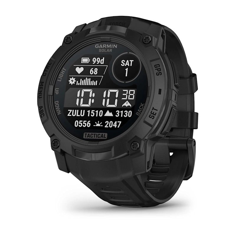 Garmin Instinct 3 – 50 mm Solar Tactical Edition Black with Charcoal Band Watch Best Price in UAE