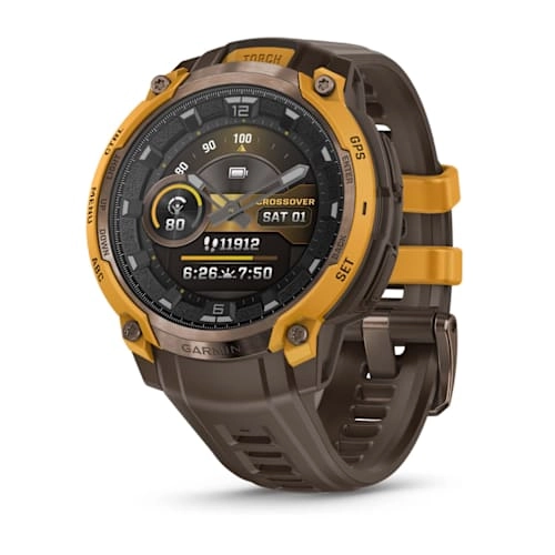 Garmin Instinct Crossover AMOLED Bronze/Sunburst Watch