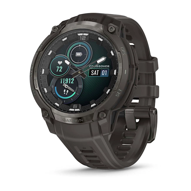Garmin Instinct Crossover AMOLED Charcoal Watch