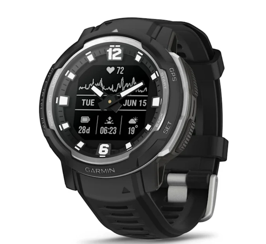 Garmin Instinct Crossover - Standard Edition Black Watch