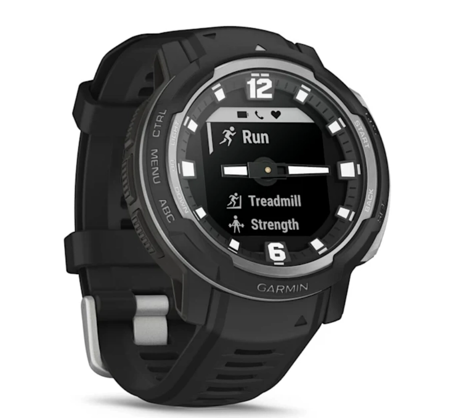 Garmin Instinct Crossover - Standard Edition Black Watch Best Price in Abu Dhabi