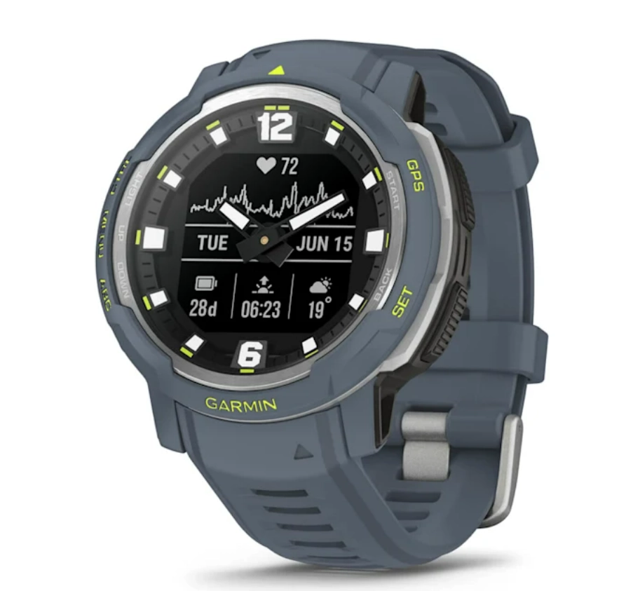 Garmin Instinct Crossover Standard Edition Blue Granite Watch