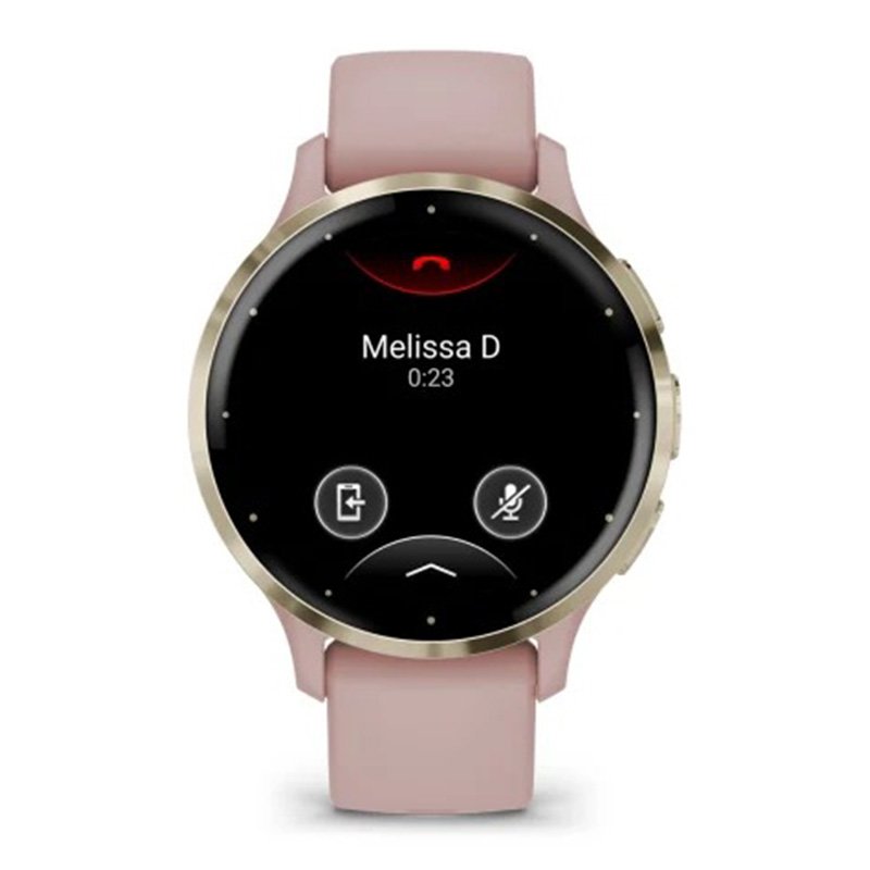 Garmin Venu 3S Soft Gold Stainless Steel Bezel 41 MM With Dust Rose Case And Silicone Band Watch Best Price in Dubai