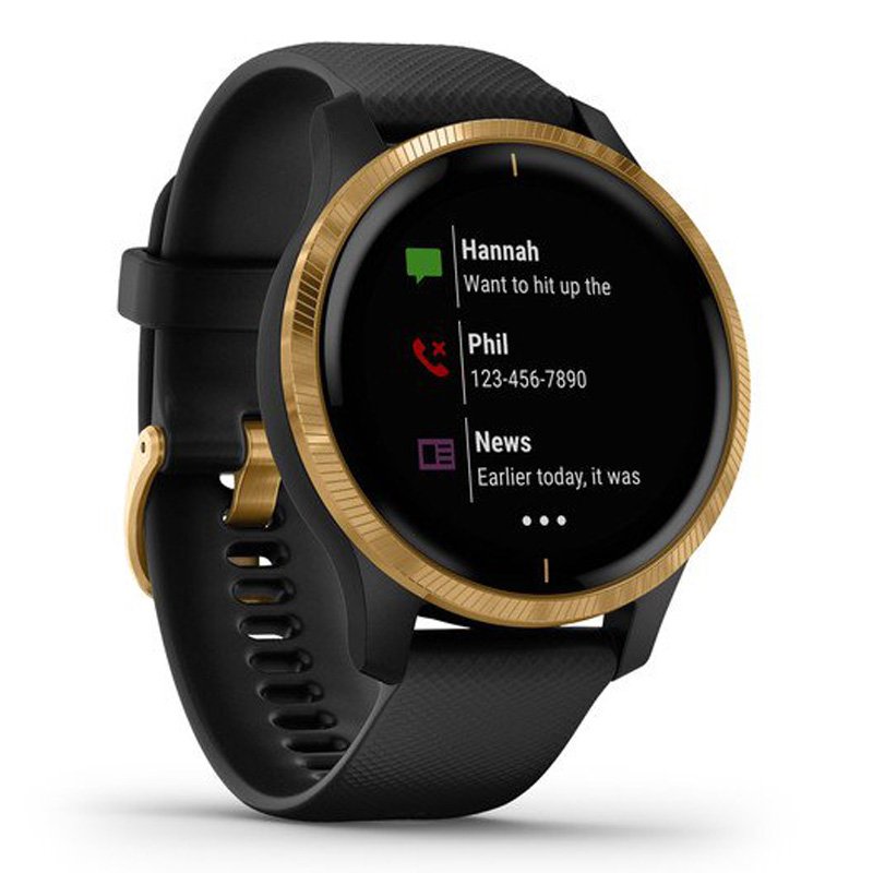 Garmin Venu Black With Gold Hardware (010-02173-34) Best Price in UAE