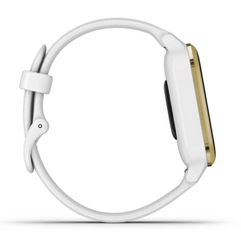 Garmin Venu Sq Light Gold With White Case Silicone Band 40 MM Best Price in Abudhabi