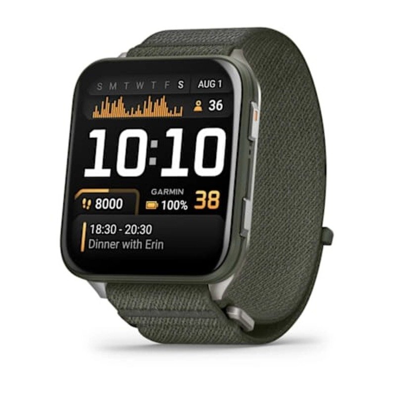 Garmin Venu X1 – Grey with Slate Titanium Caseback & Comfort Fit Nylon Band Best Price in UAE
