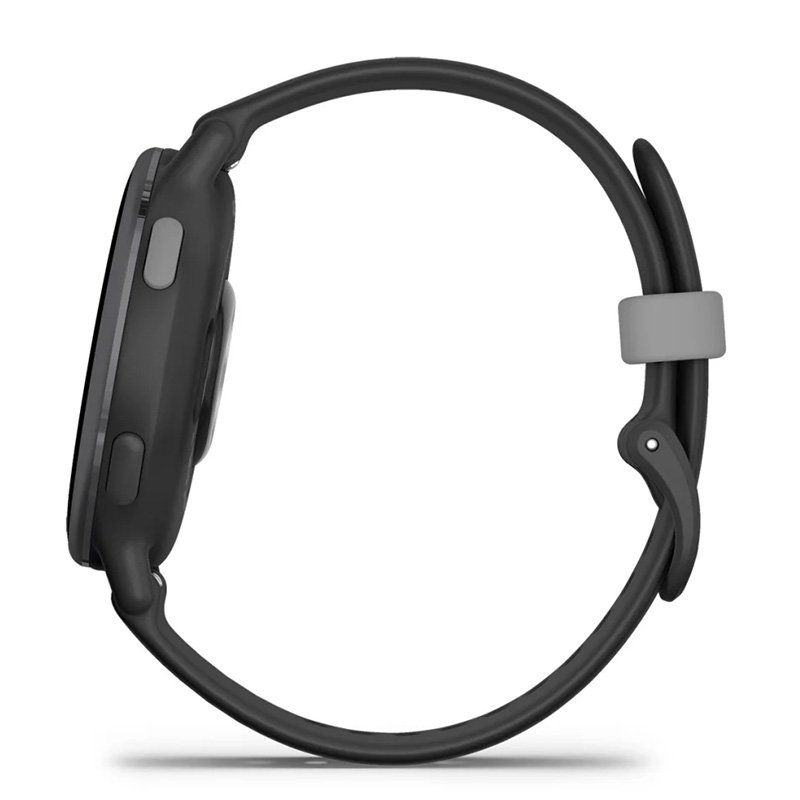 Garmin vívoactive 5 Slate aluminium bezel with black case and silicone band Best Price in Abu Dhabi