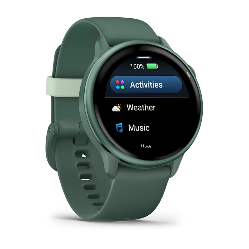 Garmin Vivoactive 6 Metallic Jasper Green with Jasper Green Band Watch Best Price in Abu Dhabi