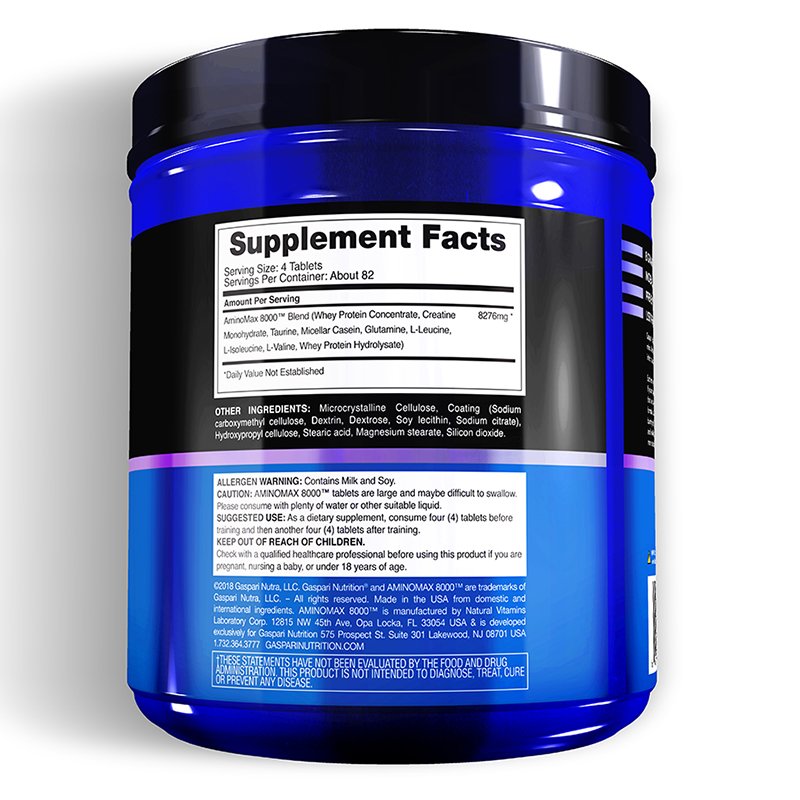 Gaspari Amino Max 8000 -325 Tabs Best Price in UAE