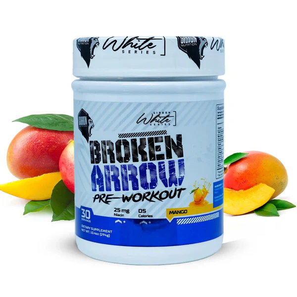 Gibbon Nutrition Broken Arrow Pre Workout 294 gm - Mango
