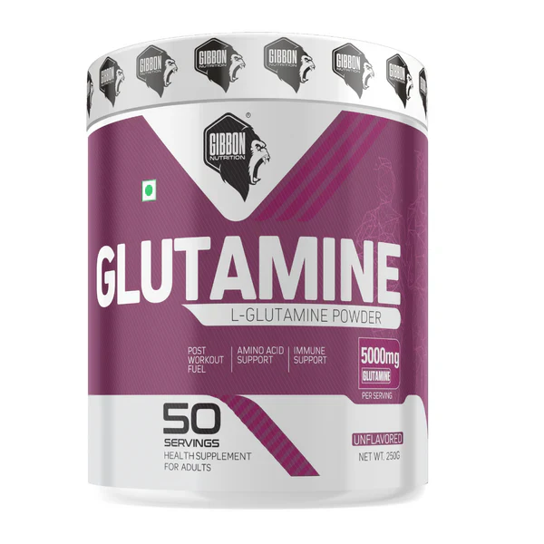 Gibbon Nutrition Glutamine 50 Servings