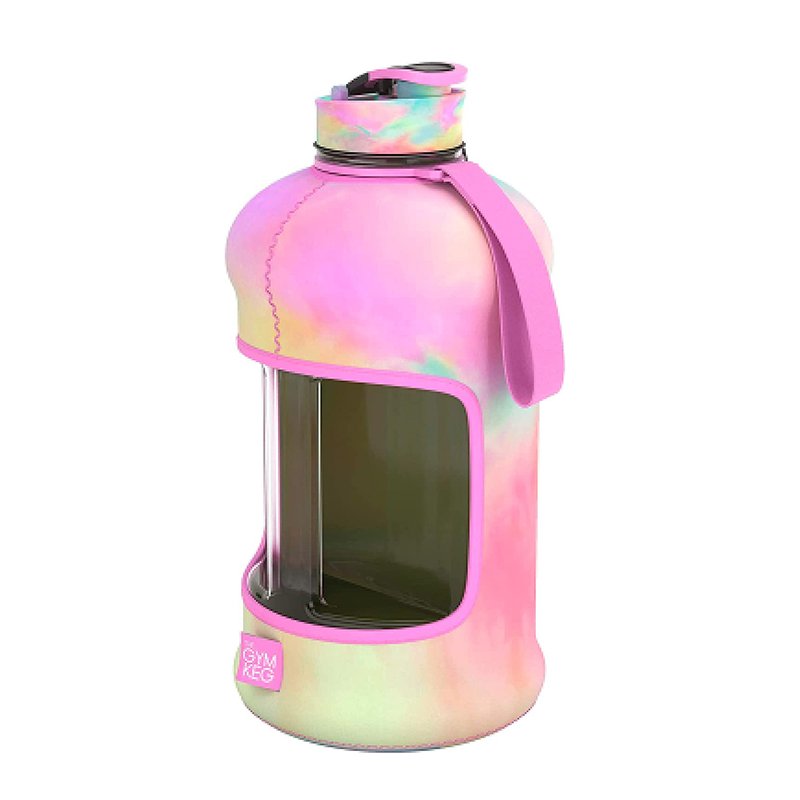 Gym Keg Sports Water Bottle Love Tie Dye 2.2 Litre Best Price in Abu Dhabi