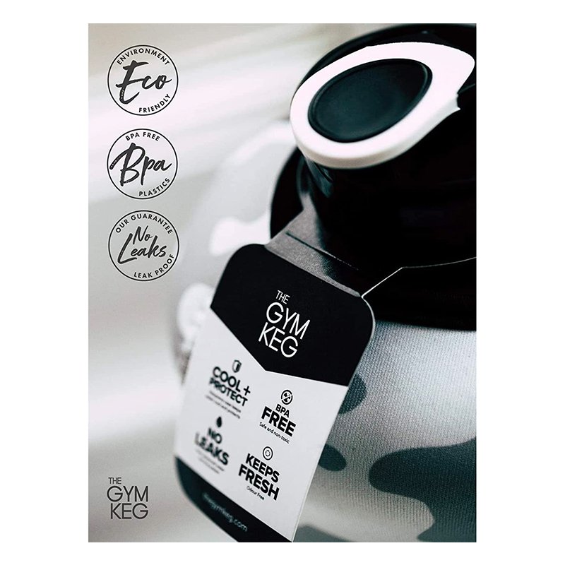 Gym Keg Sports Water Bottle Urban Camo 2.2 Litre Best Price in Sharjah