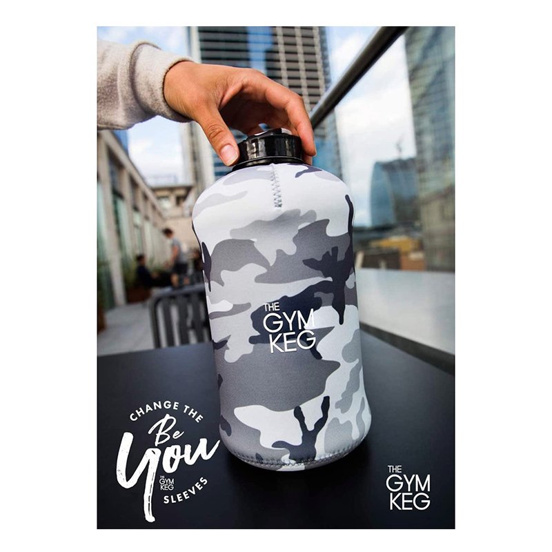 Gym Keg Sports Water Bottle Urban Camo 2.2 Litre Best Price in UAE