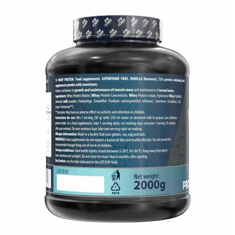 Gym Leader Whey Protein Chocolate 66serv Best Price in AbuDhabi