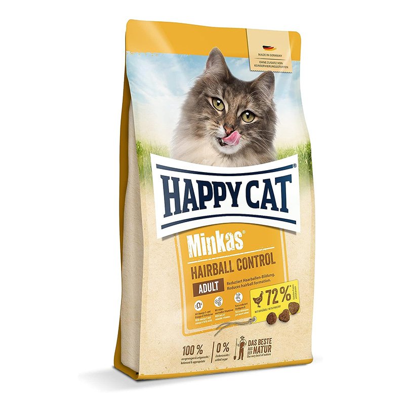 Happy Cat Minkas Hairball Control Poultry 10 Kg