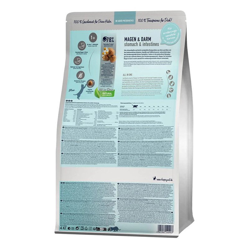 Happy Cat Sensitive Stomach & Intestine Food 1.3 Kg Best Price in Abu Dhabi