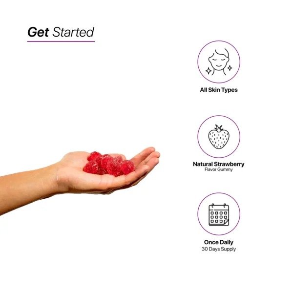 HC Nutrition Collagen Gummies Hair Skin Nail 30 Gummies Best Price in Dubai