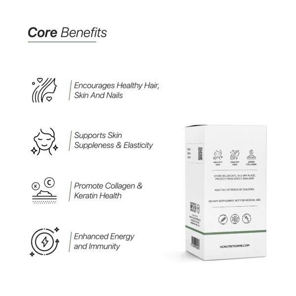 HC Nutrition Hair, Skin, Nail 60 Capsules Best Price in Abu Dhabi