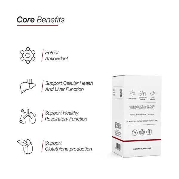 HC Nutrition NAC 1000mg 60 Capsules Best Price in Abu Dhabi