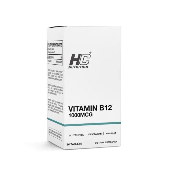 HC Nutrition Vitamin B12 30 Tablets