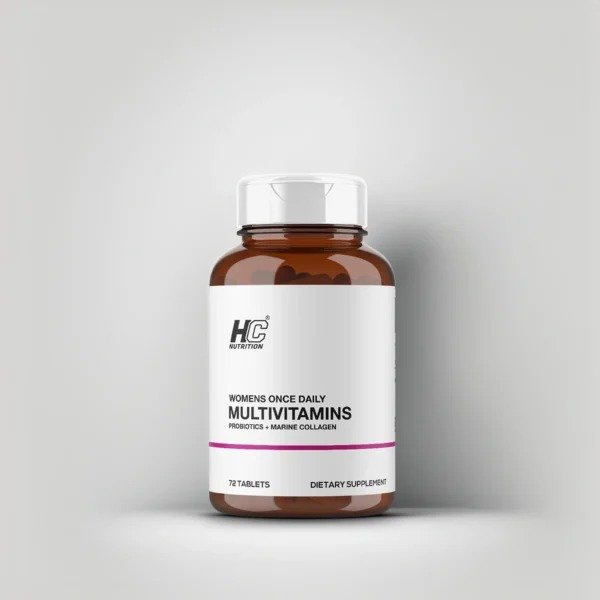 HC Nutrition Womens Once Daily Multivitamin with Probiotics + Collagen 72 Tablets Best Price in Al Ain