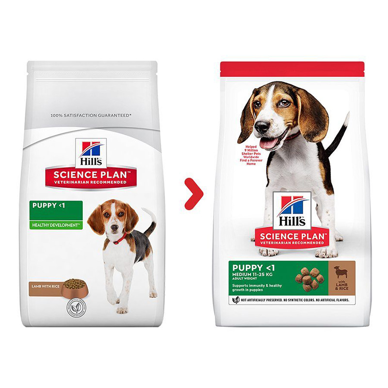 Buy Hills Science Plan Puppy Medium Lamb & Rice Food 2.5 Kg in Dubai ...