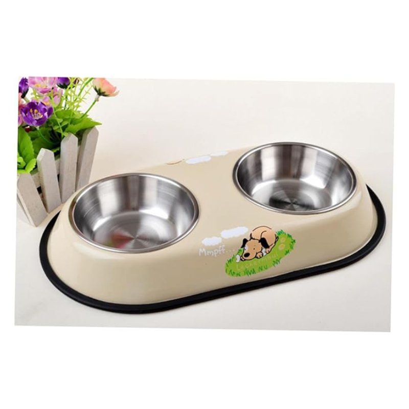 Housoutil Easy to Clean Stainless Steel Pet Feeder Bowl - 10006 Best Price in UAE