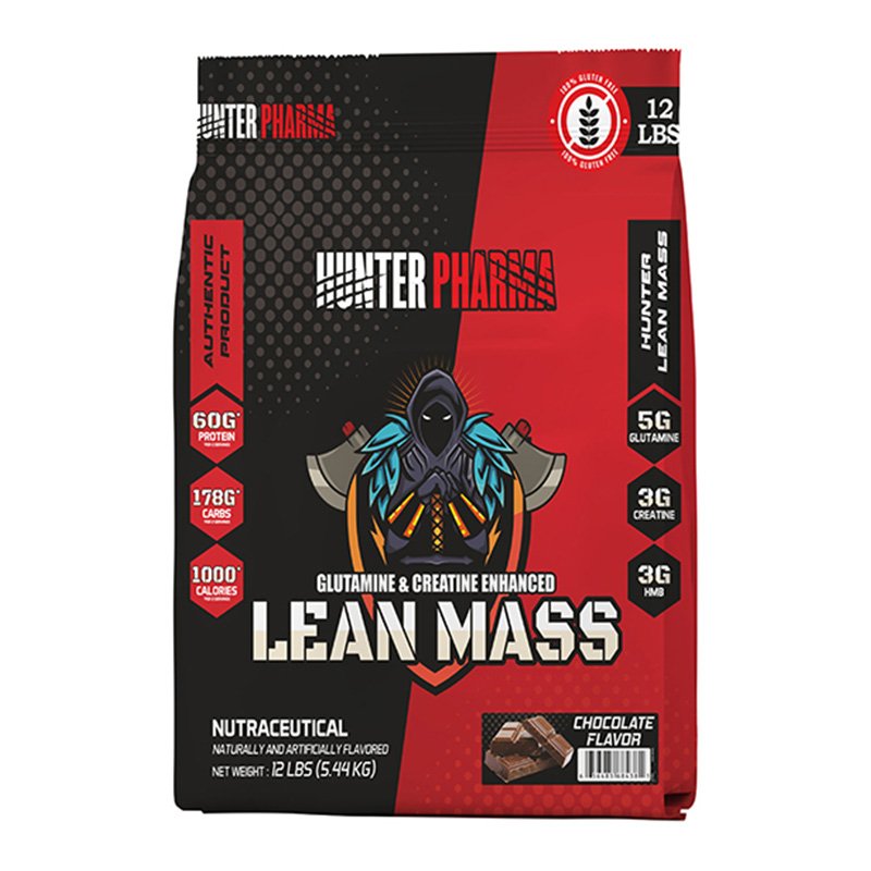 Hunter Pharma Lean Mass Gainer 12 lbs - Chocolate
