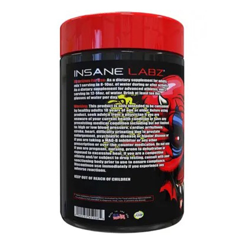 Insane Labz Demon BCAA 60 Servings - Grape Best Price in Abu Dhabi