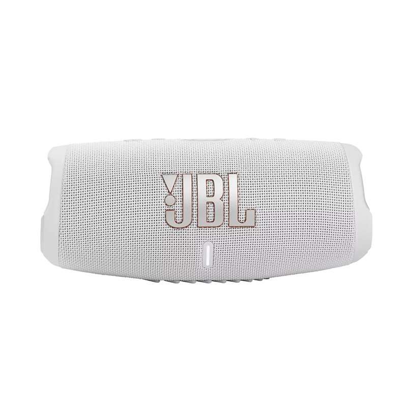 JBL Charge 5 Portable Waterproof Speaker with Powerbank - White Best Price in Dubai