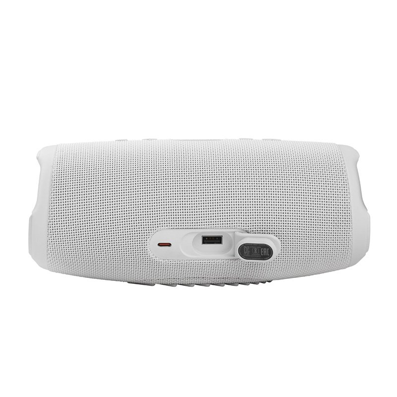 JBL Charge 5 Portable Waterproof Speaker with Powerbank - White Best Price in Fujairah