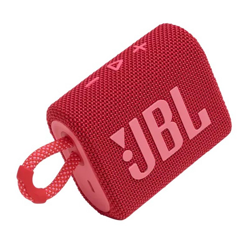 JBL GO3 Portable Waterproof Speaker - Red Best Price in Fujairah