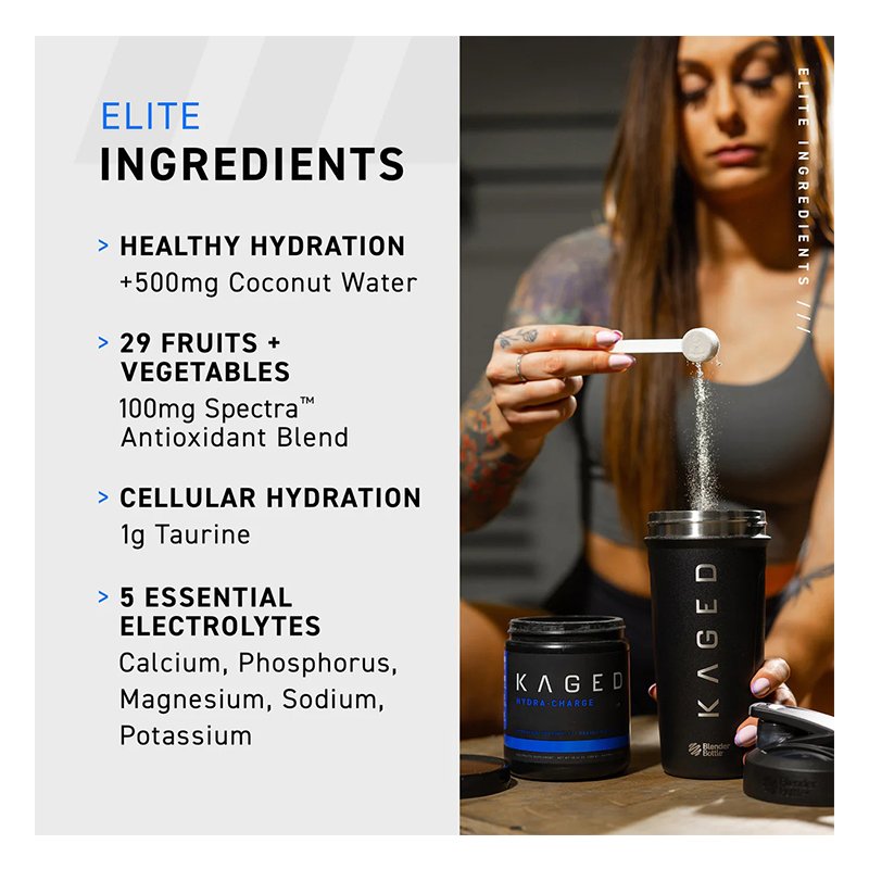 Kaged Hydra-Charge 60 Servings - Glacier Grape Best Price in Sharjah