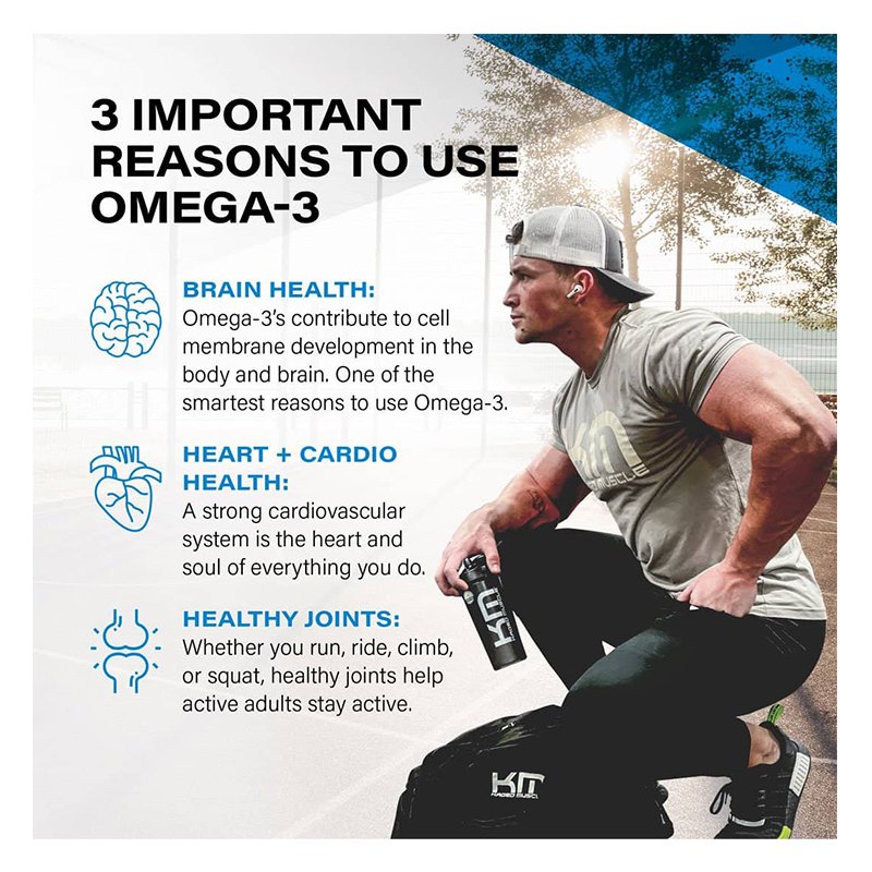 Kaged Omega 3 Fish Oil 60 Capsule Best Price in Abu Dhabi