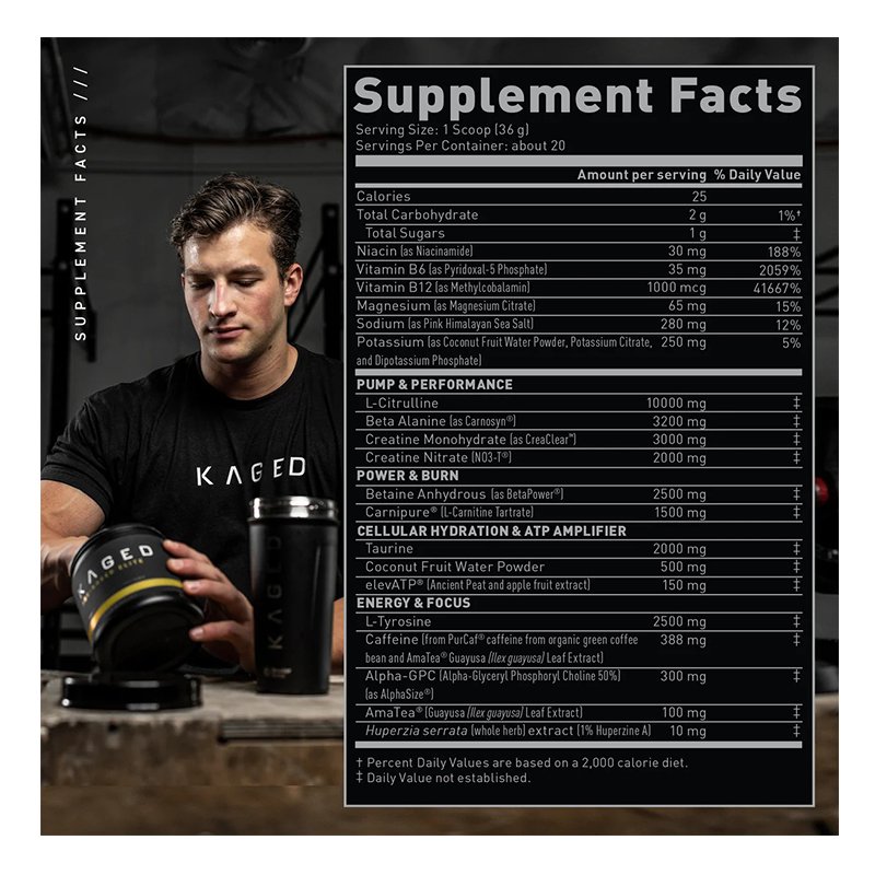 Kaged Pre-Kaged Elite 20 Servings - Fruit Punch Best Price in Dubai