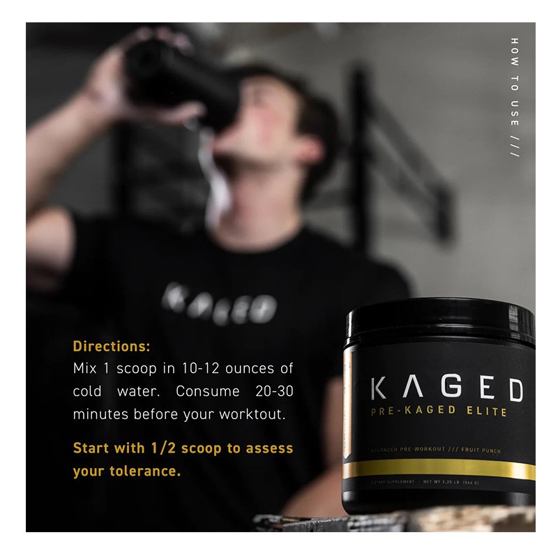 Kaged Pre-Kaged Elite 20 Servings - Fruit Punch Best Price in Sharjah