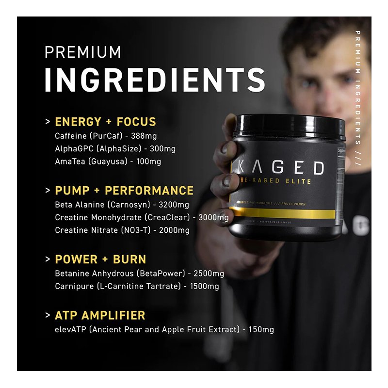 Kaged Pre-Kaged Elite 20 Servings - Fruit Punch Best Price in Ajman