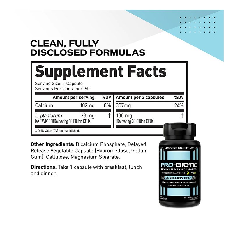 Kaged Pro Biotic 90 Caps Best Price in Dubai