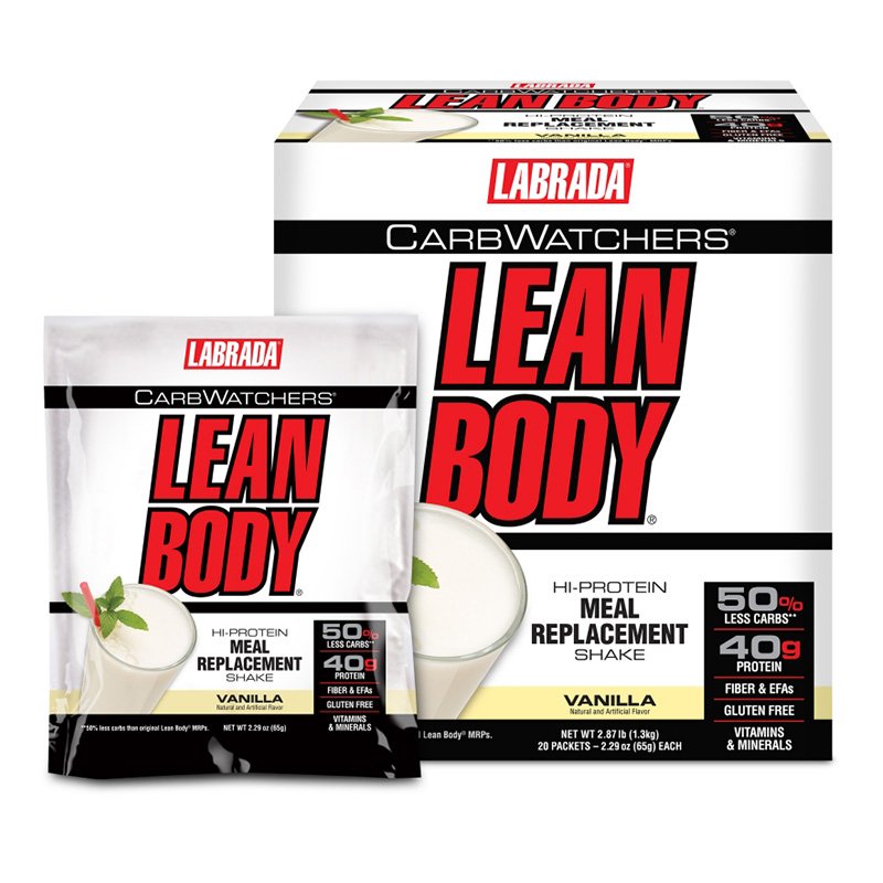 Labrada Carb Watchers Lean Body 20ct,  20 Servings